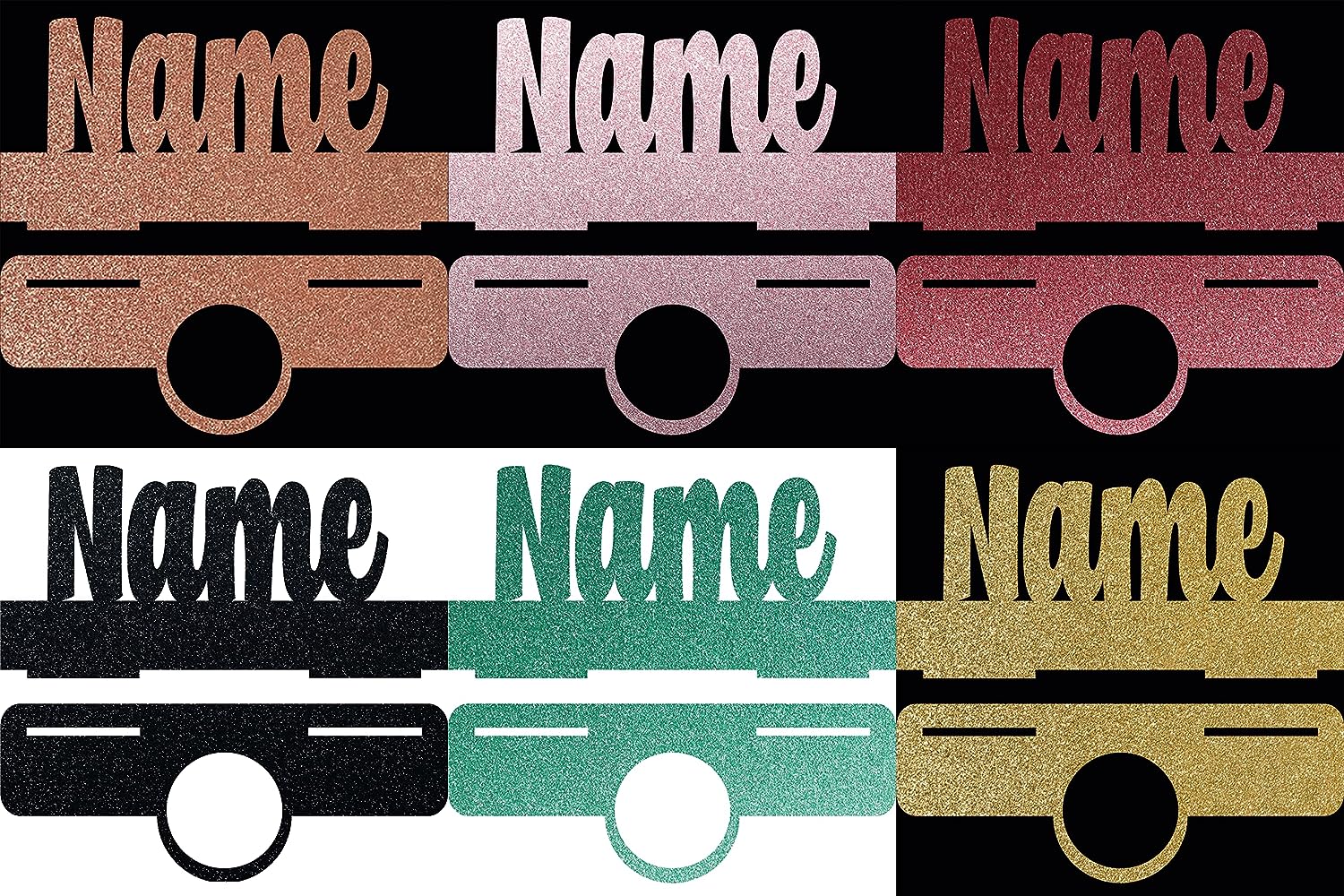 Geburtstagsgeschenk Teelichthalter Name in 7 Glitzer Farebn Gebrurtstagsdeko Taufedeko konfirmationsgeschenk (Name)